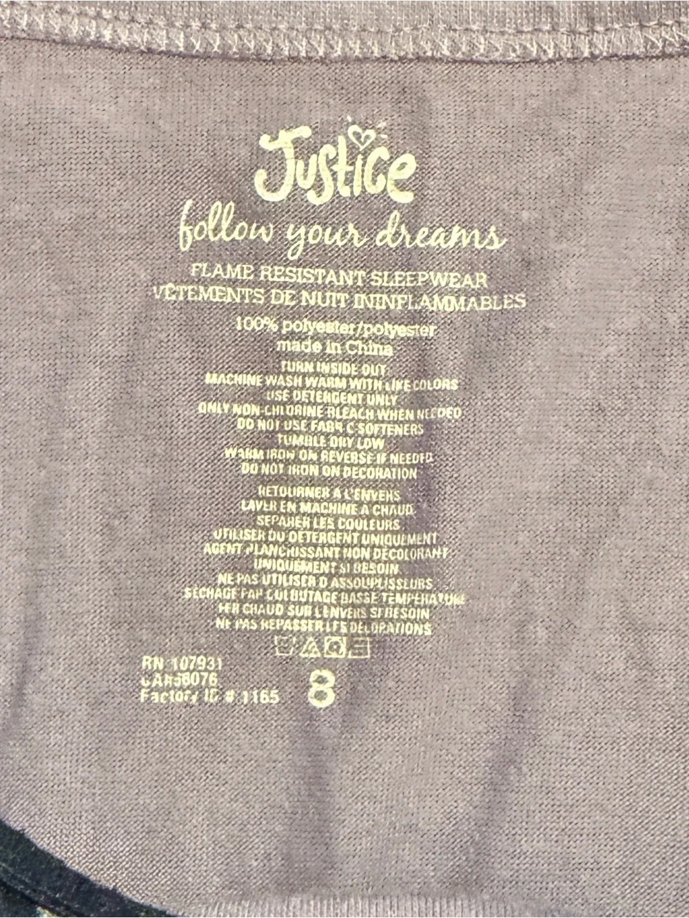 Justice Kids Blue Superhero Graphic Costume Tee